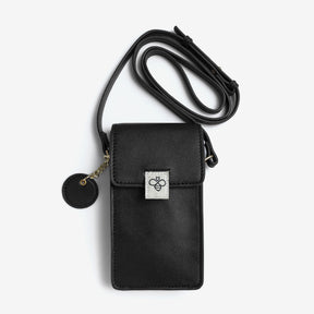 The Messy Corner Bag Personalised Everyday Crossbody Bag - Black