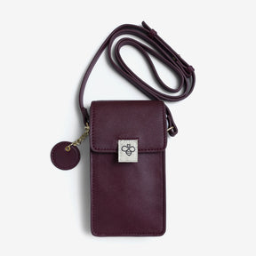 The Messy Corner Bag Personalised Everyday Crossbody Bag - Wine