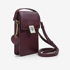 The Messy Corner Bag Personalised Everyday Crossbody Bag - Wine