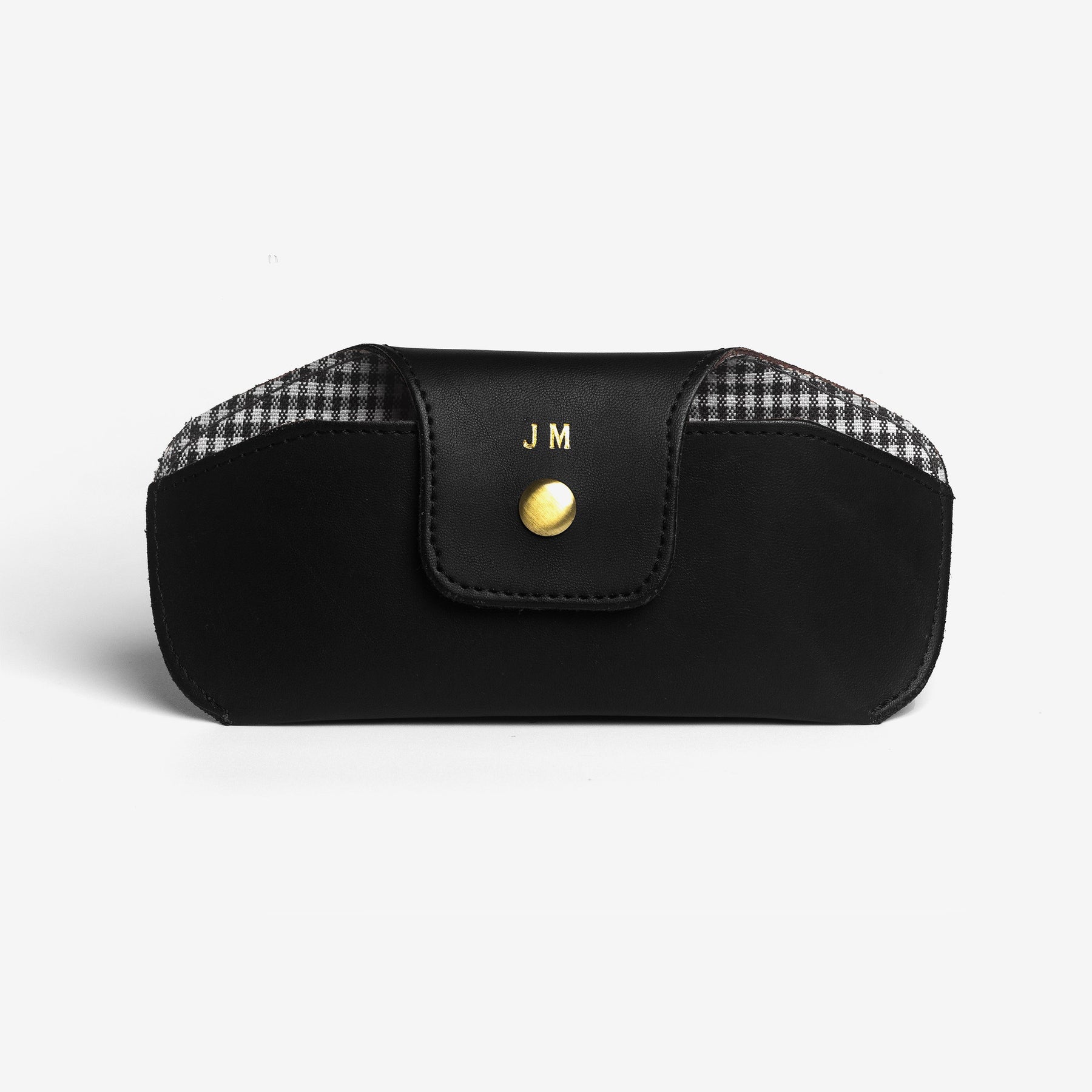 The Messy Corner Eyewear Case Personalised Eyewear Case - Black