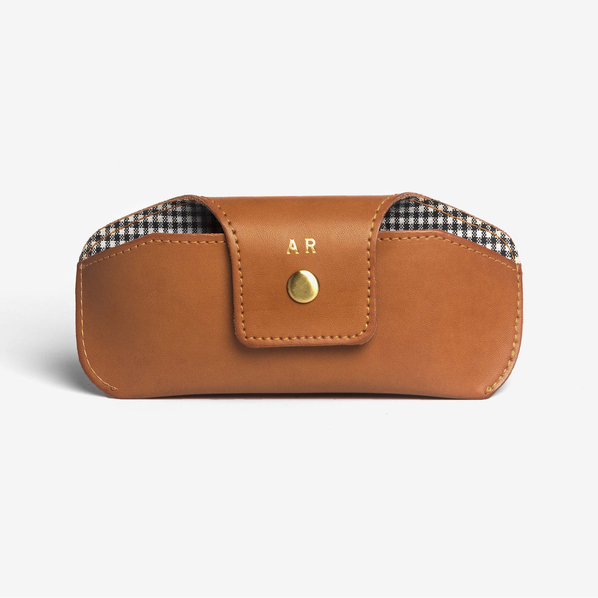 Personalised Eyewear Case - Tan