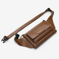 Personalised Mens Crossbody Bag - Tan