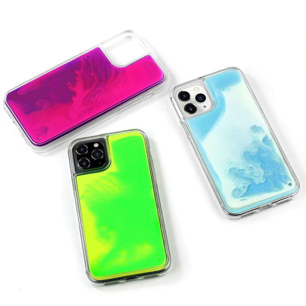 The Messy Corner Phone Cover Personalised Neon Sand Cases