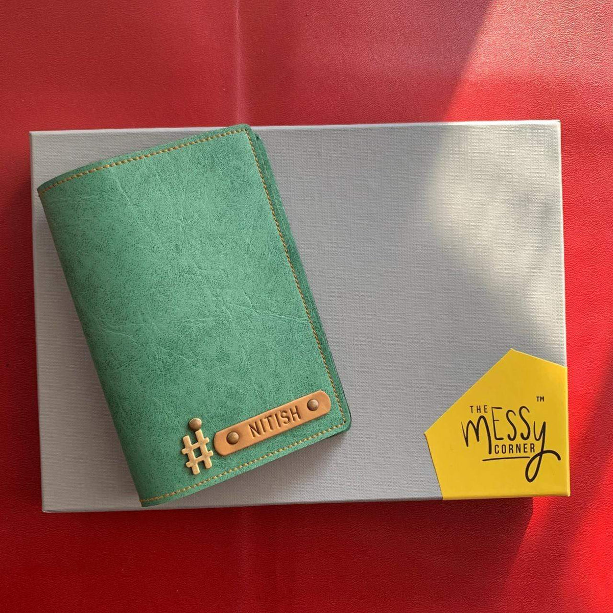 The Messy Corner Passport Cover Personalised Passport Cover: #HashtagSeries