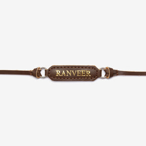 The Messy Corner RAKHI Personalised Rakhi- Dark Brown