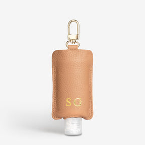 The Messy Corner Sanitizer cover Personalised Sanitizer Cover - Nude