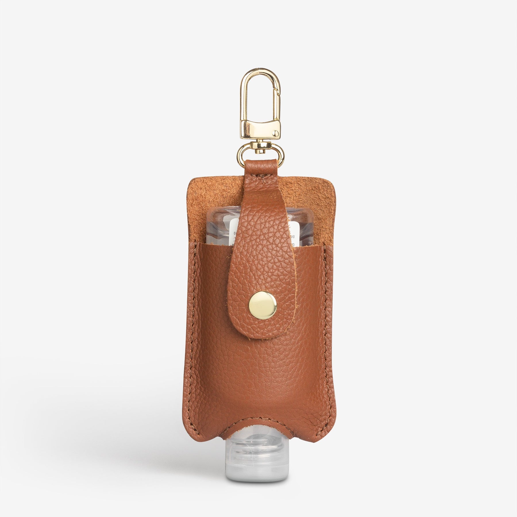 The Messy Corner Sanitizer cover Personalised Sanitizer Cover - Tan