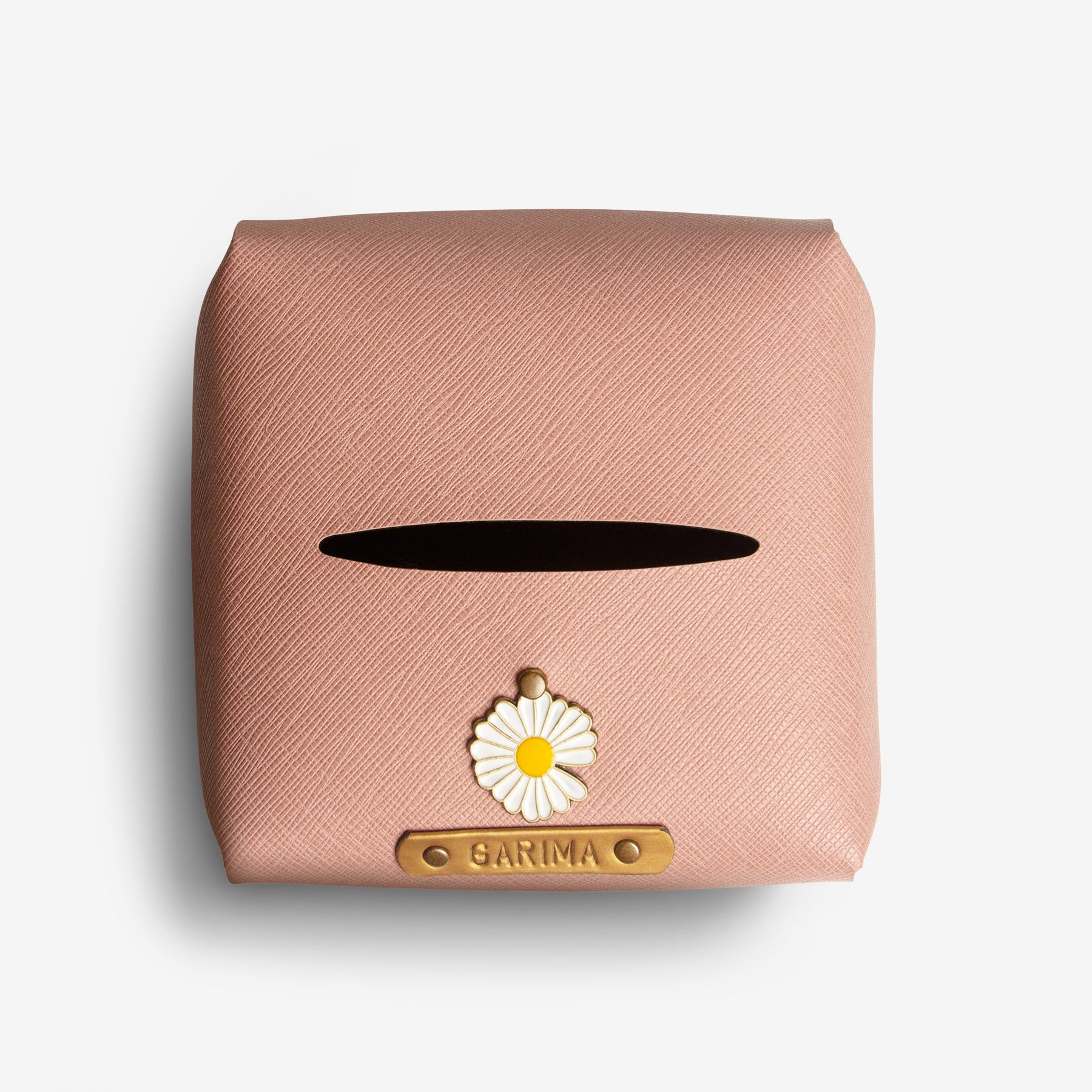 The Messy Corner Tissue Paper Holder Personalised Tissue Paper Holder - Salmon Pink