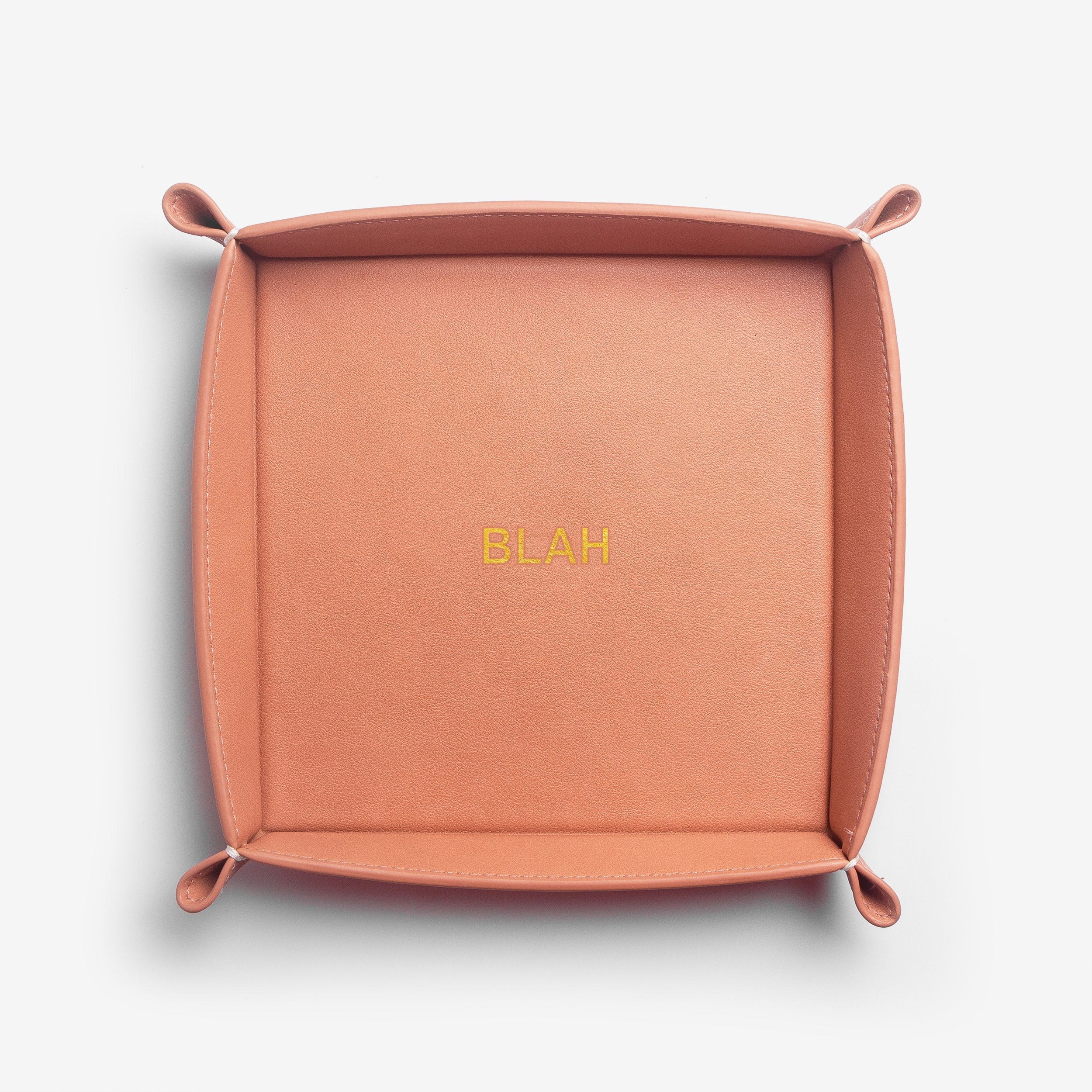 The Messy Corner Valet tray Personalised Valet Tray- Large- Blush Pink