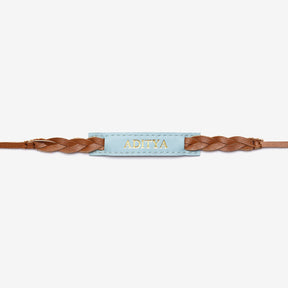 The Messy Corner RAKHI Personalised Weaved Rakhi- Mint Blue