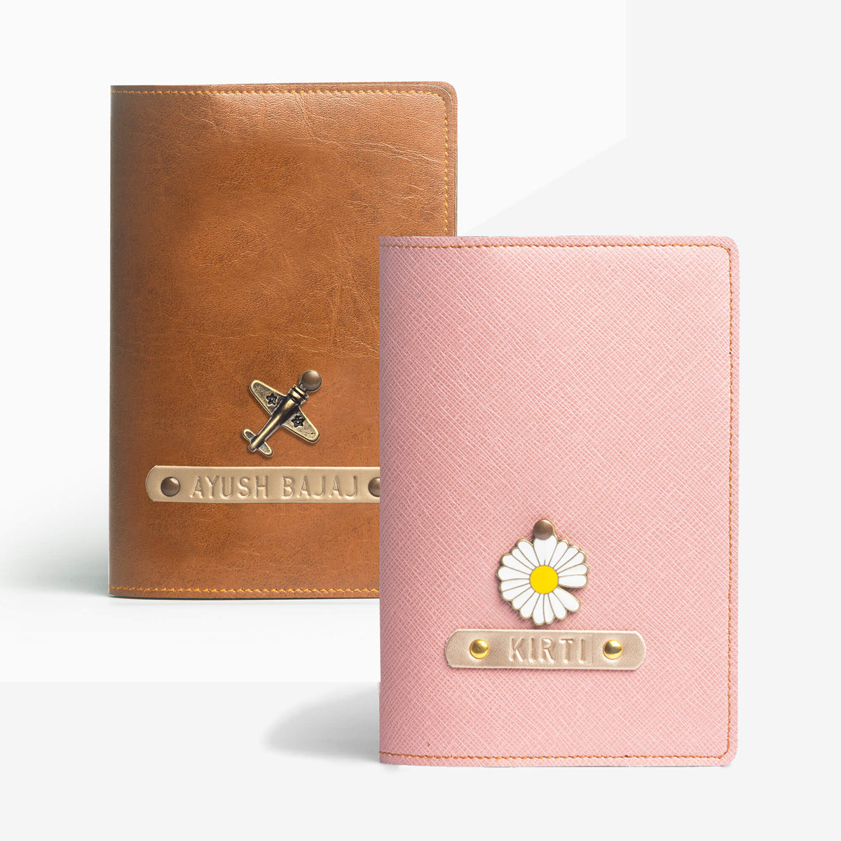 Buy Personalized Couple Passport Covers & Holder In India