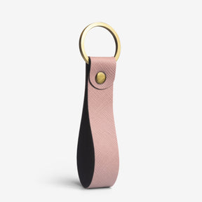The Messy Corner Keychain Personalized Keychain - Salmon Pink