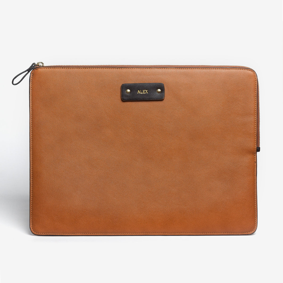 The Messy Corner Laptop Sleeve Personalized Laptop/Macbook Sleeve - Chestnut - 13 & 15 inches