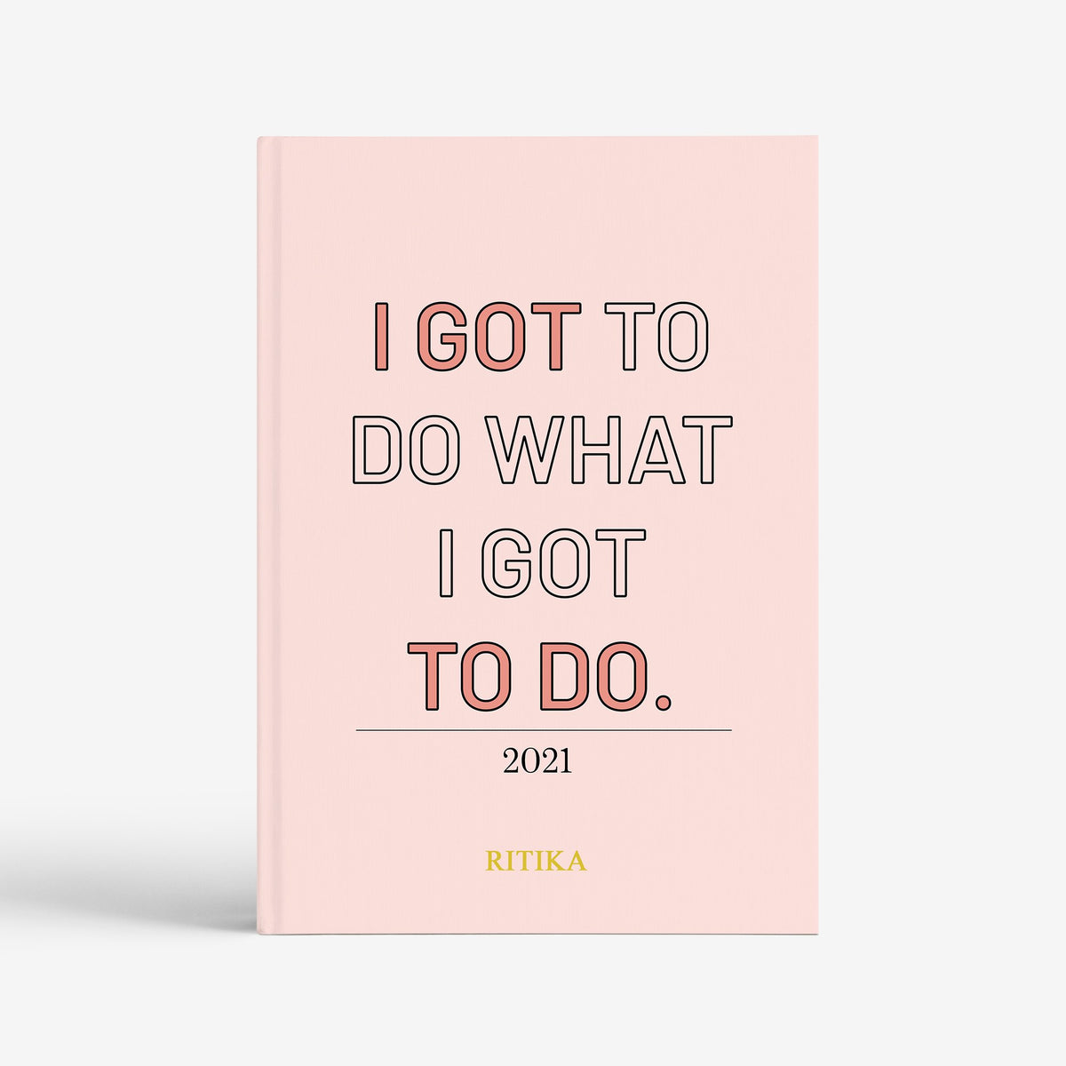 The Messy Corner Notebook Personalized Notebook- I Got To Do