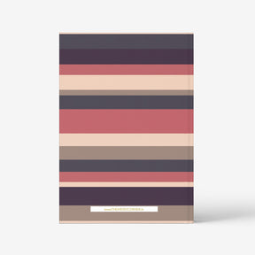 The Messy Corner Notebook Personalized Notebook- Retro Stripes
