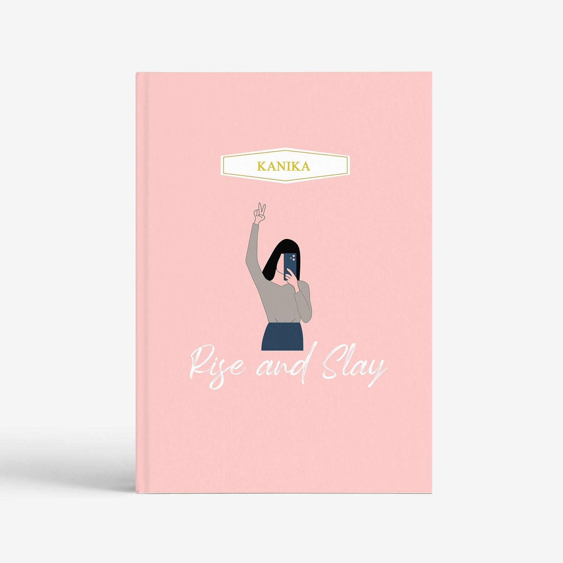 The Messy Corner Notebook Personalized Notebook- Rise & Slay