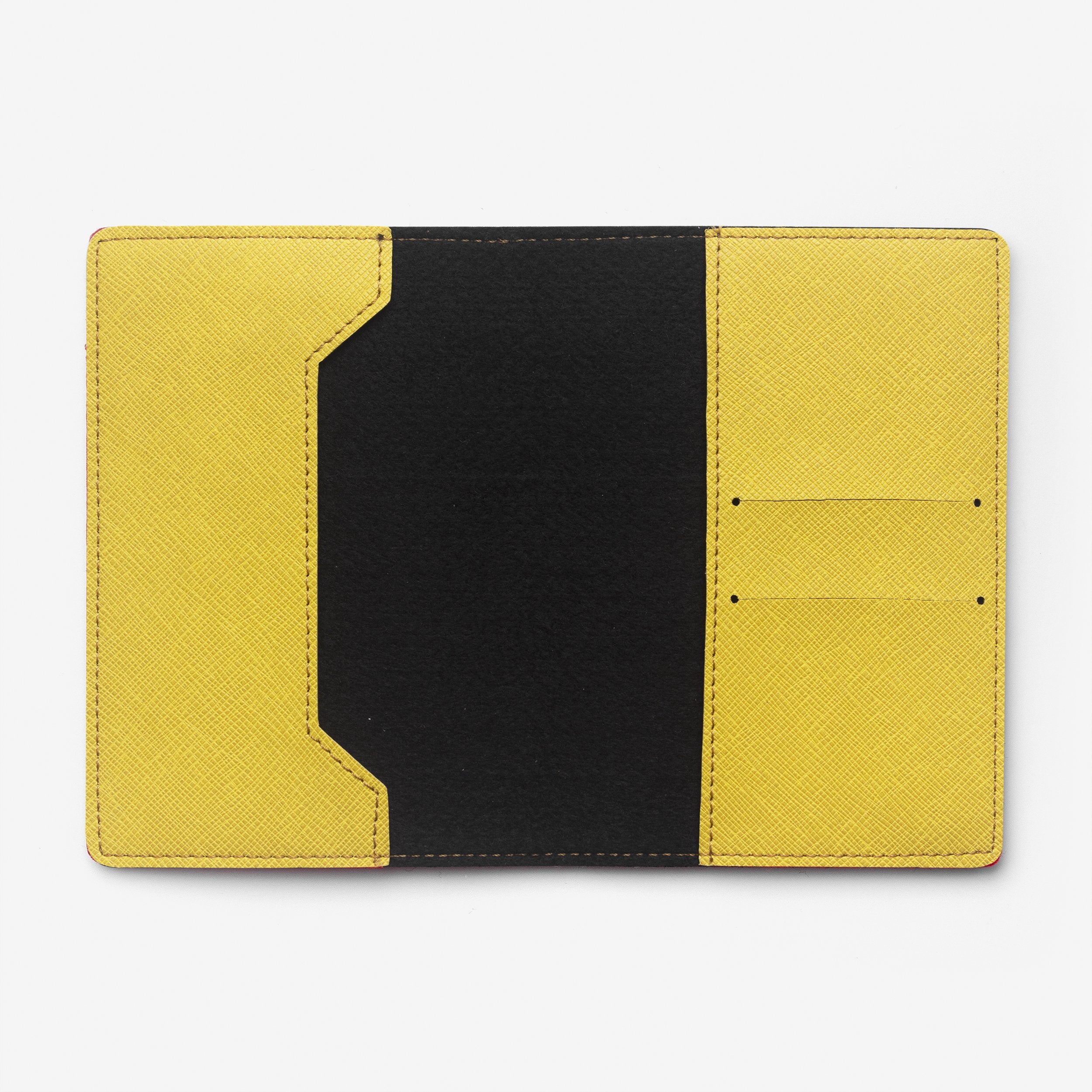 The Messy Corner Passport Cover Personalized Passport Cover - Chrome Yellow