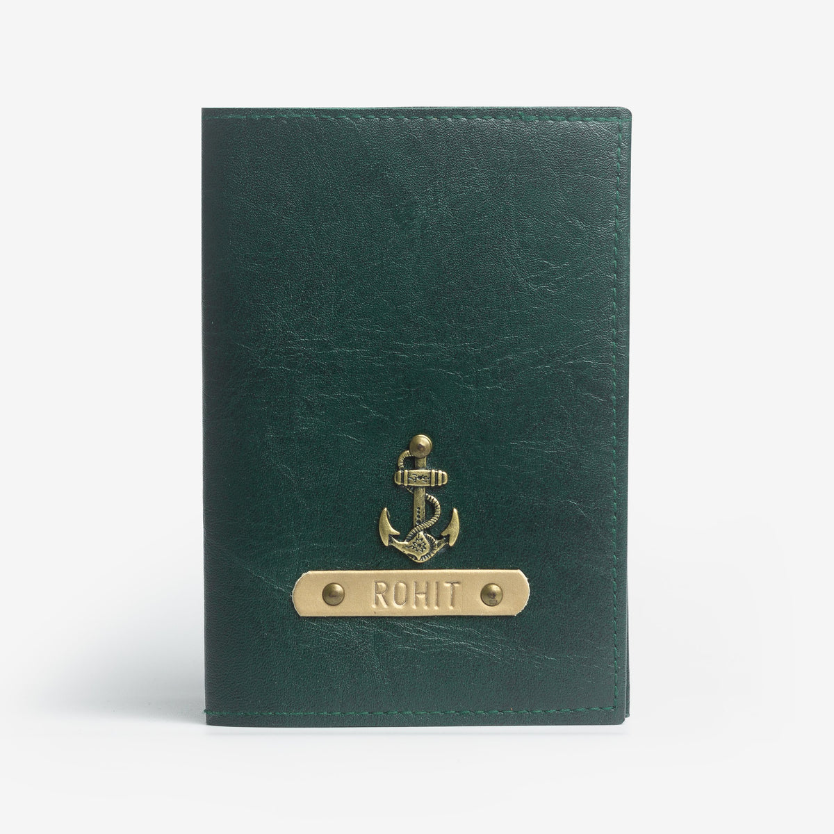 The Messy Corner Passport Cover Personalized Passport Cover - Forest Green