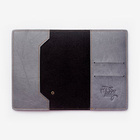 The Messy Corner Passport Cover Personalized Passport Cover - Grey