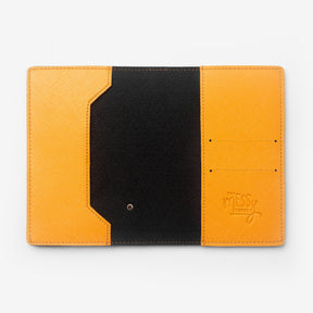 The Messy Corner Passport Cover Personalized Passport Cover - Mustard