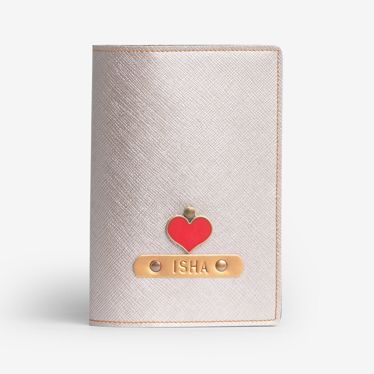 The Messy Corner Passport Cover Personalized Passport Cover - Rose Gold