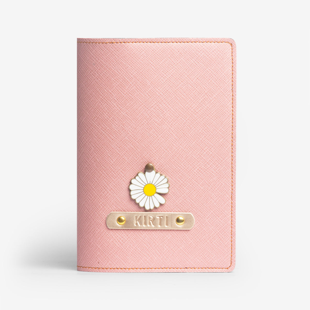 The Messy Corner Passport Cover Personalized Passport Cover - Salmon Pink