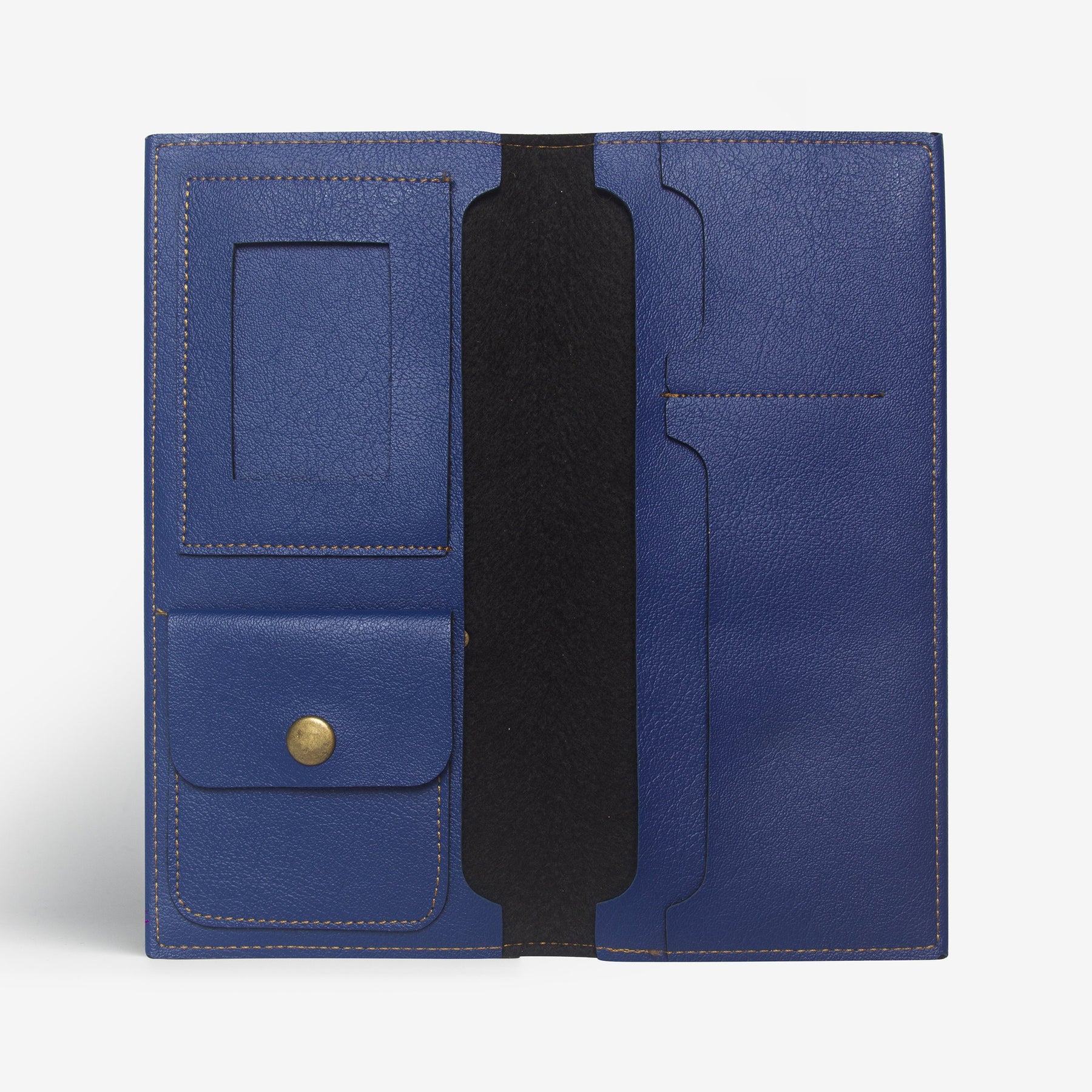 The Messy Corner Travel Wallet Personalized Travel Wallet - Dark Blue