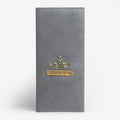 Personalized Travel Wallet - Grey