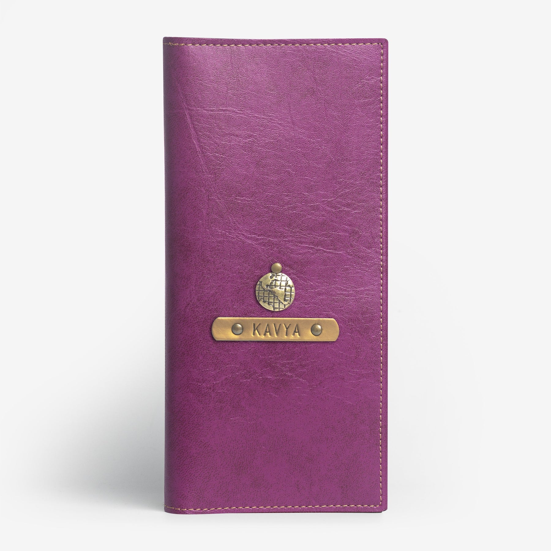 Personalized Travel Wallet - Magenta