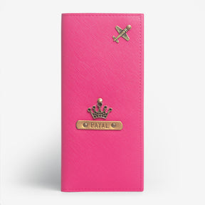 Personalized Travel Wallet - Pink