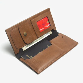 The Messy Corner Travel Wallet Personalized Travel Wallet - Travel Is To Live