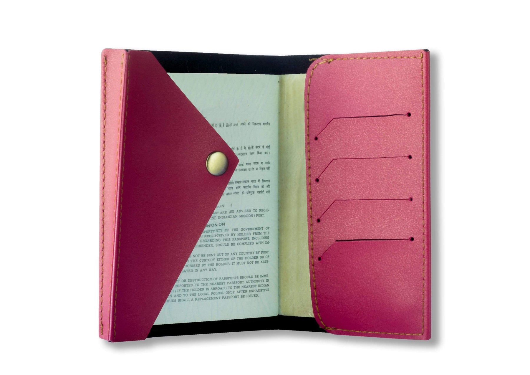 The Messy Corner Executive Passport Cover Pink Executive Personalized Passport Cover