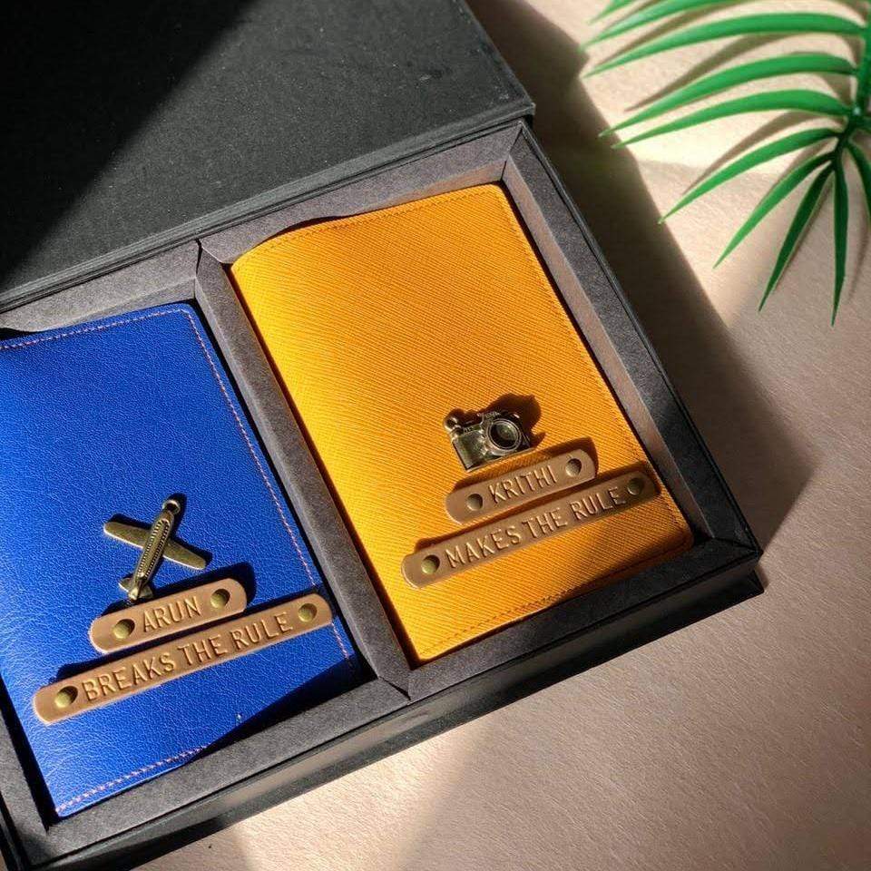 The Messy Corner Passport Cover Siblings Special Passport Cover - Set of 2