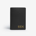 Stella Personalised Card Holder Wallet - Black