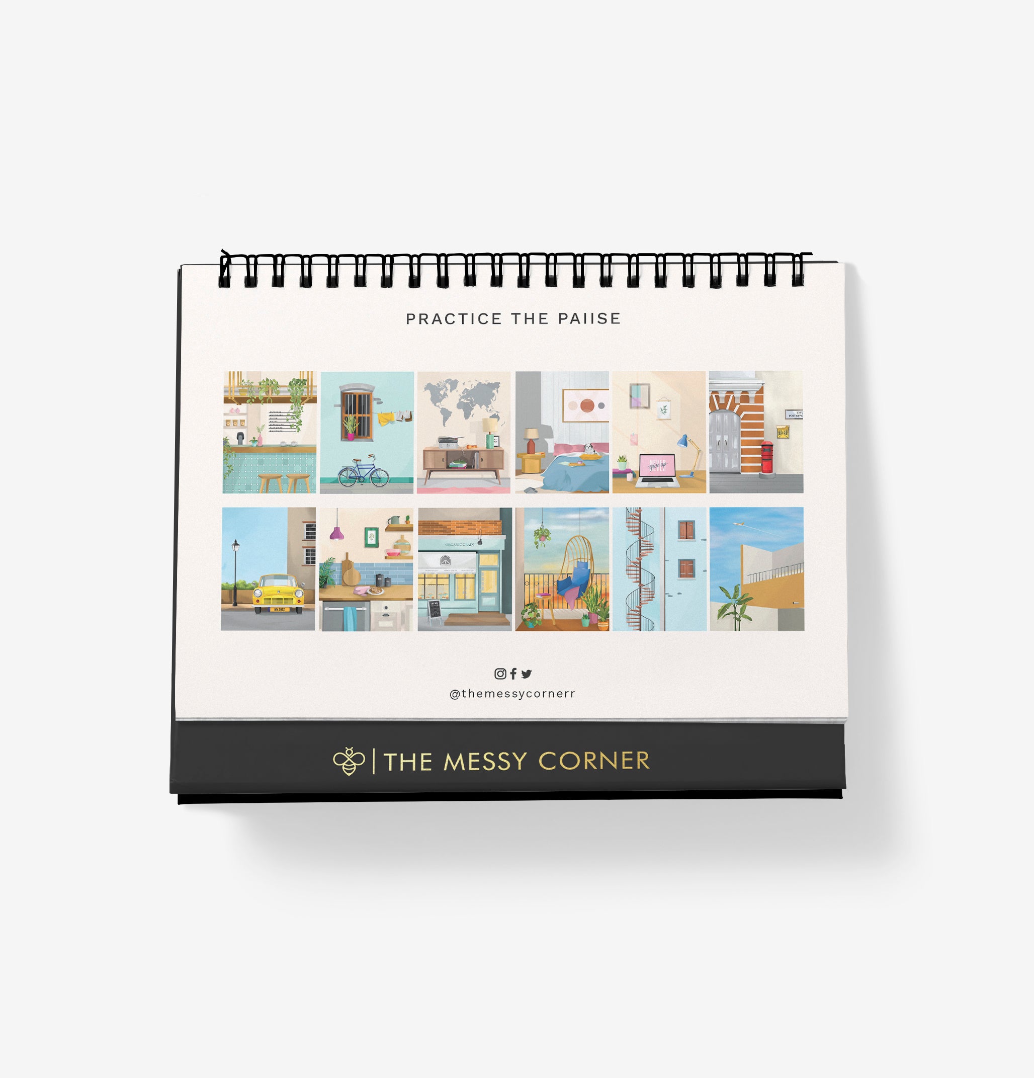 Practice the Pause 2022 Desk Calendar