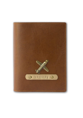 The Messy Corner OPTIONS_HIDDEN_PRODUCT Tan Travel Passport Cover - Color Selected