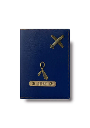The Messy Corner OPTIONS_HIDDEN_PRODUCT Dark Blue Travel Passport Cover - Color Selected