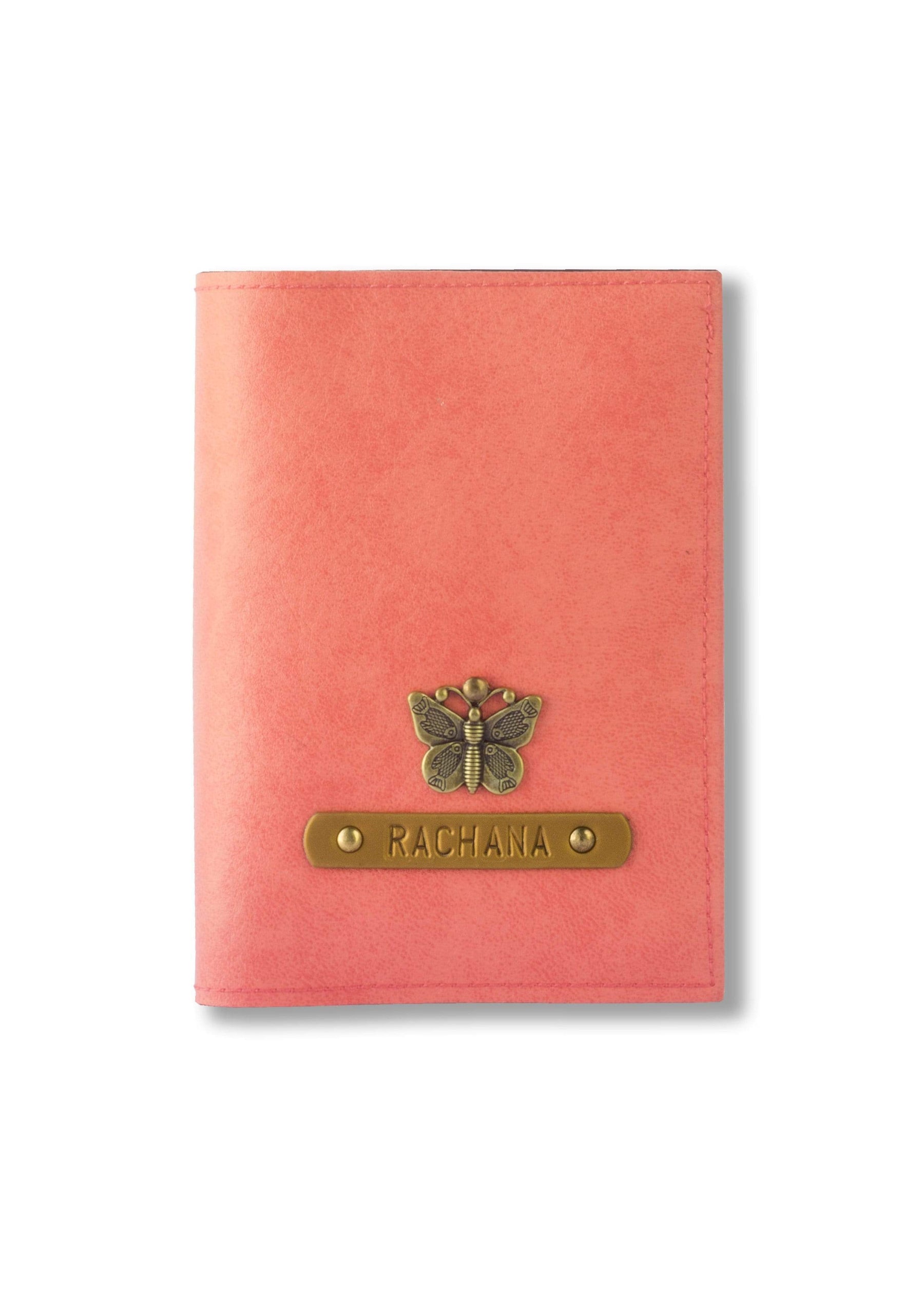 The Messy Corner OPTIONS_HIDDEN_PRODUCT Peach Travel Passport Cover - Color Selected