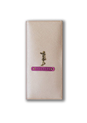 The Messy Corner OPTIONS_HIDDEN_PRODUCT Rose Gold Travel Wallet - Color Selected