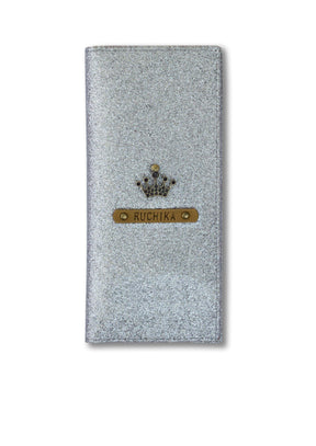 The Messy Corner OPTIONS_HIDDEN_PRODUCT Silver Glitter Travel Wallet - Color Selected