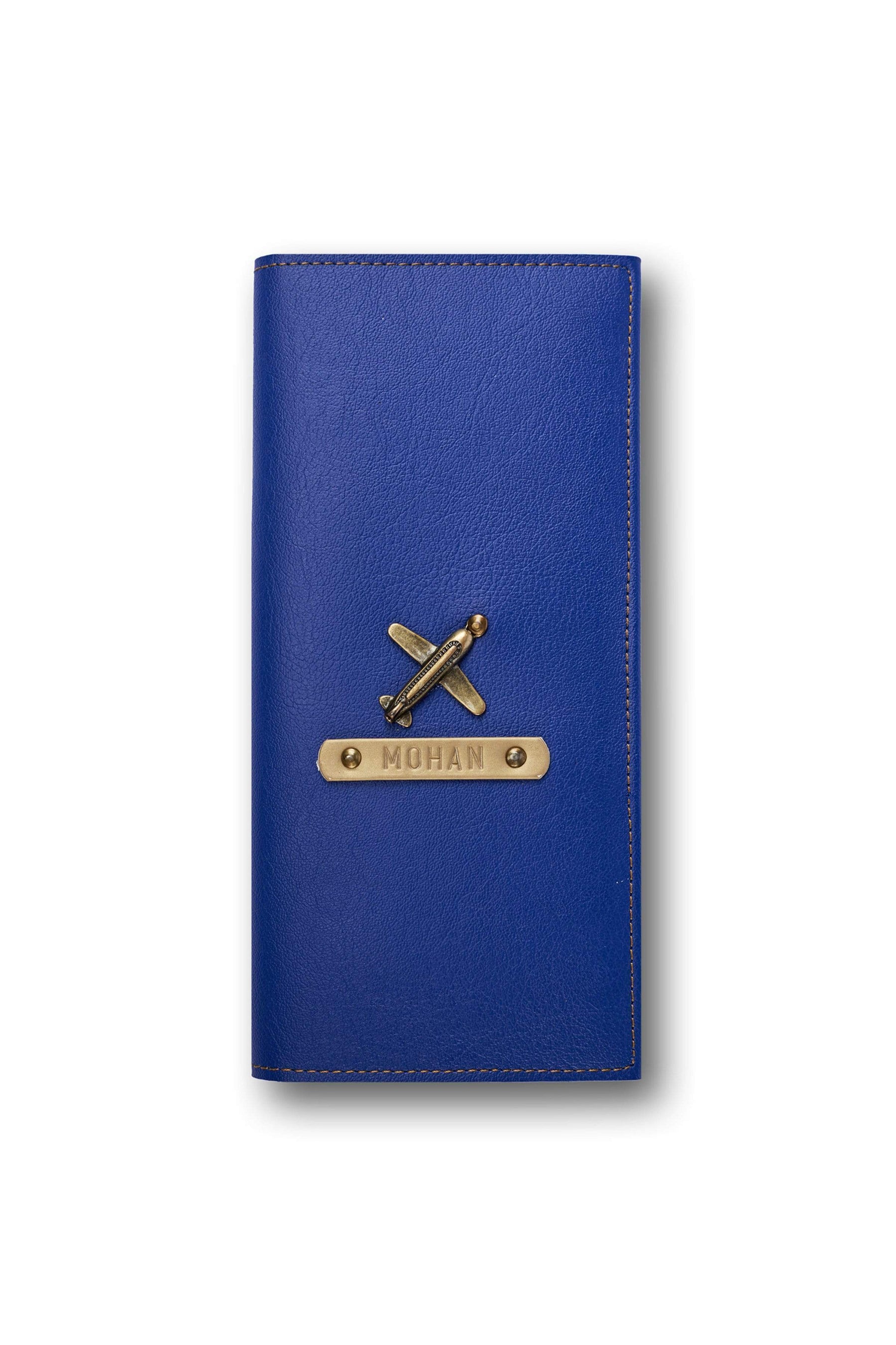 The Messy Corner OPTIONS_HIDDEN_PRODUCT Dark Blue - To Travel Is Live Travel Wallet - Color Selected