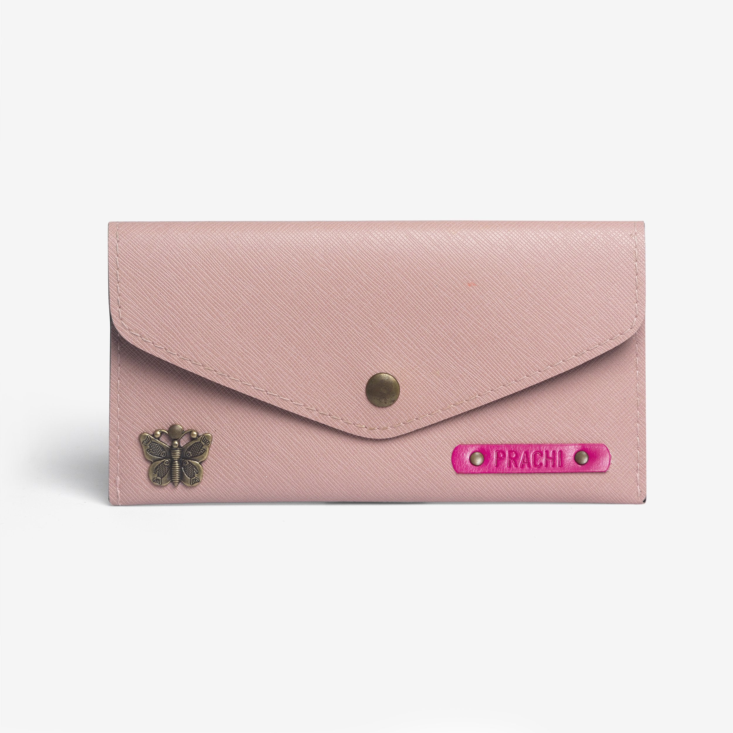 The Messy Corner OPTIONS_HIDDEN_PRODUCT Salmon Pink Womens Wallet - Color Selected